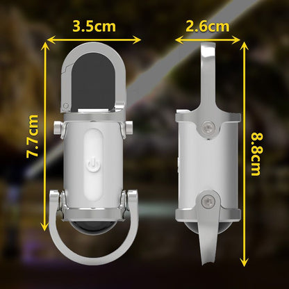📢📢50% DE RÉDUCTION !!!✨💥1200LM Mini Lampe Torche à Porte-Clés Ultra Brillante Étanche