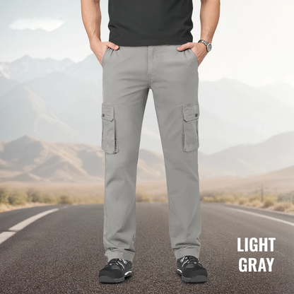 👖 50% OFF MAINTENANT ! 🏃 Pantalon Cargo Multi-Poches Homme - Tissu Respirant et Coupe Moderne pour Outdoor ou Urbain 🏙️📦