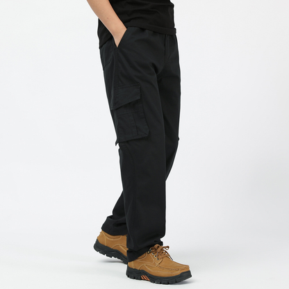 👖 50% OFF MAINTENANT ! 🏃 Pantalon Cargo Multi-Poches Homme - Tissu Respirant et Coupe Moderne pour Outdoor ou Urbain 🏙️📦