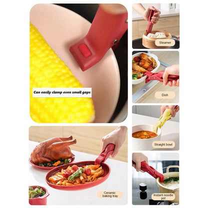 🔥Stock limité disponible 50% de réduction🔥Pince de Maintien Multi-Usage Anti-Brûlure pour Cuisine
