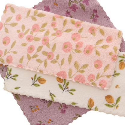 🔥 50% DE RÉDUCTION ! ✨ Lot de 5 Chiffons en Microfibre Coral Fleece - Absorption Ultra-Rapide, Sans Peluches, Idéal pour Vaisselle Délicate et Surfaces Fragiles 🧽💧