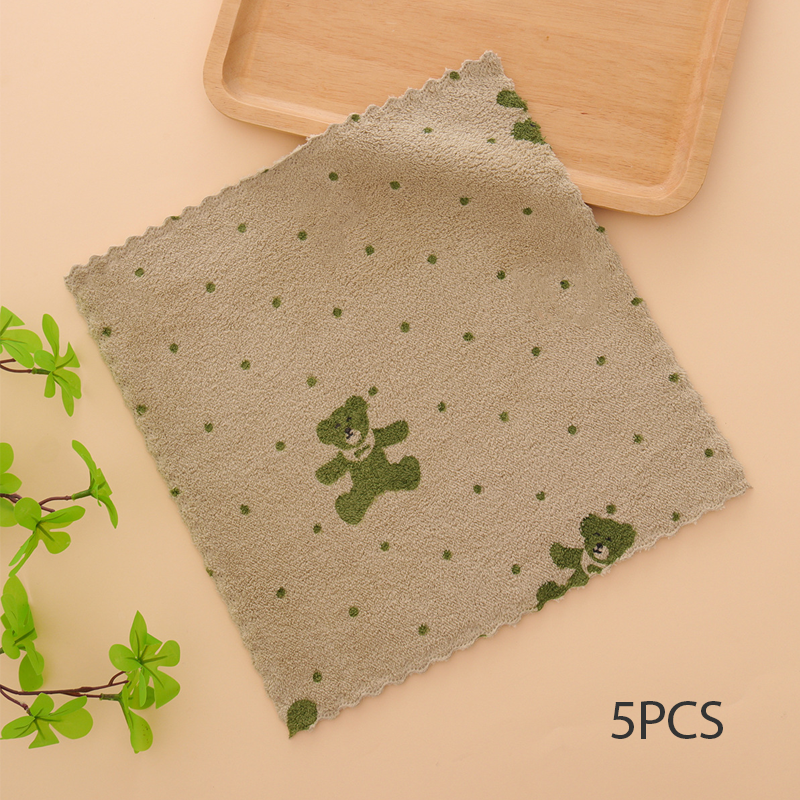 🔥 50% DE RÉDUCTION ! ✨ Lot de 5 Chiffons en Microfibre Coral Fleece - Absorption Ultra-Rapide, Sans Peluches, Idéal pour Vaisselle Délicate et Surfaces Fragiles 🧽💧