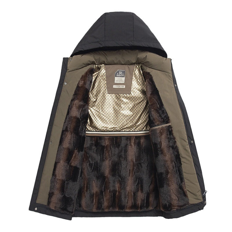 📢 50% DE RÉDUCTION ! ✨ Manteau Hiver Homme Parka Chaud - Isolation Haute Performance avec Capuche Amovible pour Temps Glacials ❄️🧥【Livraison gratuite】