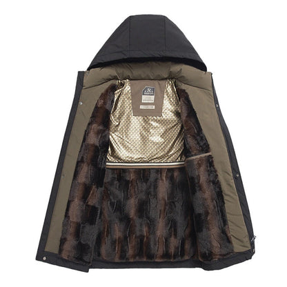 📢 50% DE RÉDUCTION ! ✨ Manteau Hiver Homme Parka Chaud - Isolation Haute Performance avec Capuche Amovible pour Temps Glacials ❄️🧥【Livraison gratuite】