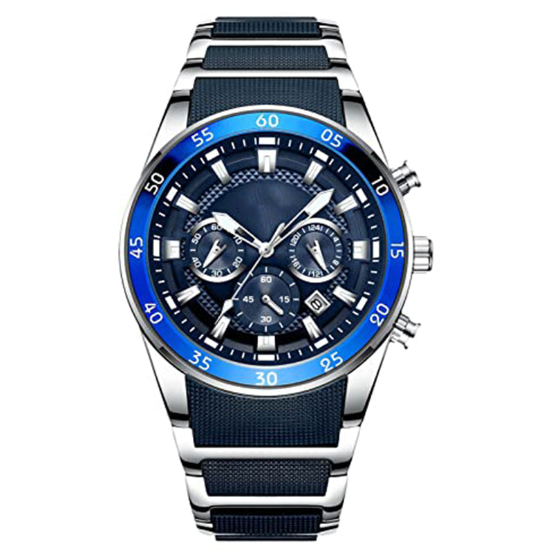 🔥Stock limité disponible 50% de réduction🔥Montre à quartz multifonctionnelle étanche pour hommes