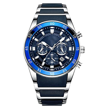🔥Stock limité disponible 50% de réduction🔥Montre à quartz multifonctionnelle étanche pour hommes