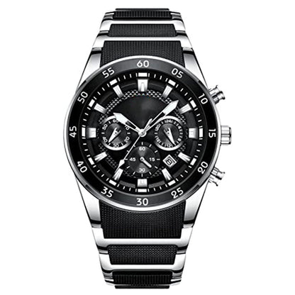 🔥Stock limité disponible 50% de réduction🔥Montre à quartz multifonctionnelle étanche pour hommes