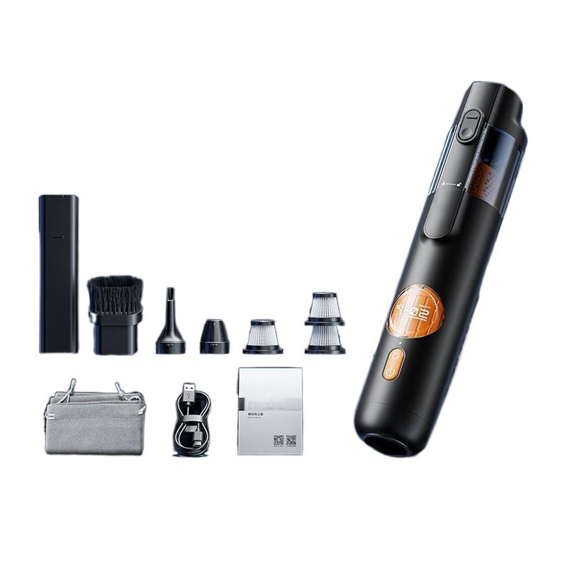 🔥Stock limité disponible 50 % DE RÉDUCTION🔥 Aspirateur à Main 5-en-1 Intelligent - 15KPA Aspiration & 30 min Autonomie avec 4 Accessoires pour Voiture/Maison 🚗🏠