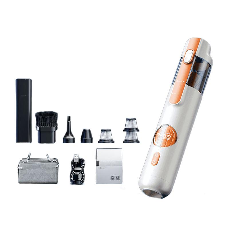 🔥Stock limité disponible 50 % DE RÉDUCTION🔥 Aspirateur à Main 5-en-1 Intelligent - 15KPA Aspiration & 30 min Autonomie avec 4 Accessoires pour Voiture/Maison 🚗🏠