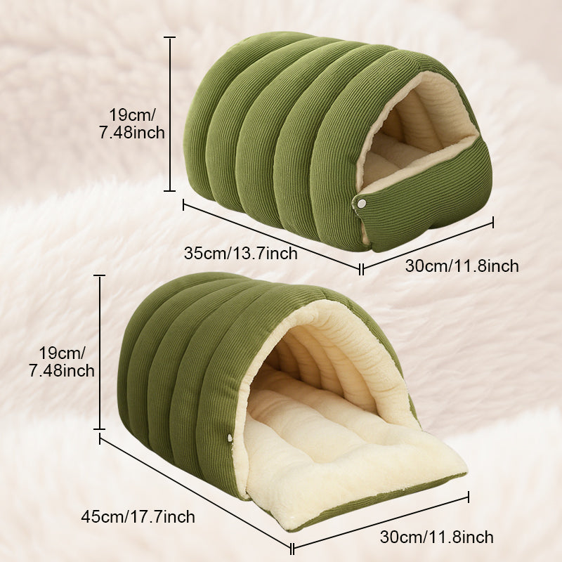 🔥Stock limité disponible 50 % DE RÉDUCTION🔥🐾 Nid Douillet Isotherme pour Animal – Confort Cocon, Ouverture Ajustable & Rembourrage Soutien !mfort, Verstelbare Opening & Ondersteunende Vulling!
