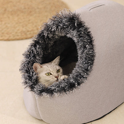 🔥Stock limité disponible 50 % DE RÉDUCTION🔥 Lit d'hiver chaud pour animaux de compagnie