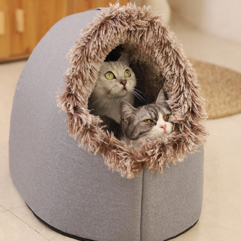 🔥Stock limité disponible 50 % DE RÉDUCTION🔥 Lit d'hiver chaud pour animaux de compagnie
