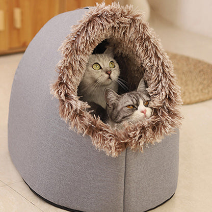🔥Stock limité disponible 50 % DE RÉDUCTION🔥 Lit d'hiver chaud pour animaux de compagnie