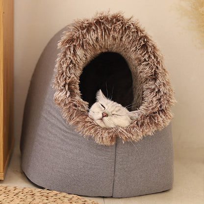 🔥Stock limité disponible 50 % DE RÉDUCTION🔥 Lit d'hiver chaud pour animaux de compagnie