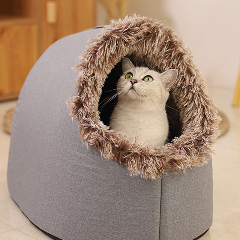 🔥Stock limité disponible 50 % DE RÉDUCTION🔥 Lit d'hiver chaud pour animaux de compagnie