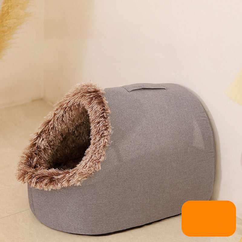 🔥Stock limité disponible 50 % DE RÉDUCTION🔥 Lit d'hiver chaud pour animaux de compagnie