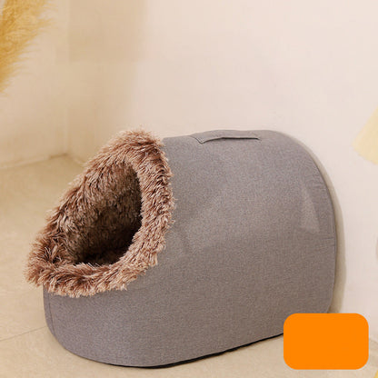 🔥Stock limité disponible 50 % DE RÉDUCTION🔥 Lit d'hiver chaud pour animaux de compagnie