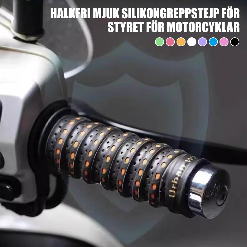 🔥Stock limité disponible 50 % DE RÉDUCTION🔥💯 Ruban de Guidon en Silicone Doux Antidérapant pour Moto