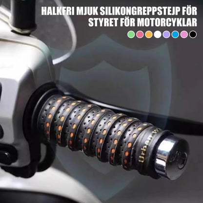 🔥Stock limité disponible 50 % DE RÉDUCTION🔥💯 Ruban de Guidon en Silicone Doux Antidérapant pour Moto
