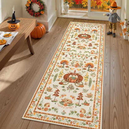 🔥Stock limité disponible 50% de réduction🔥 Tapis de Noël doux et antidérapant – décoration festive pour les salons, les chambres et les salles de bain 🎄