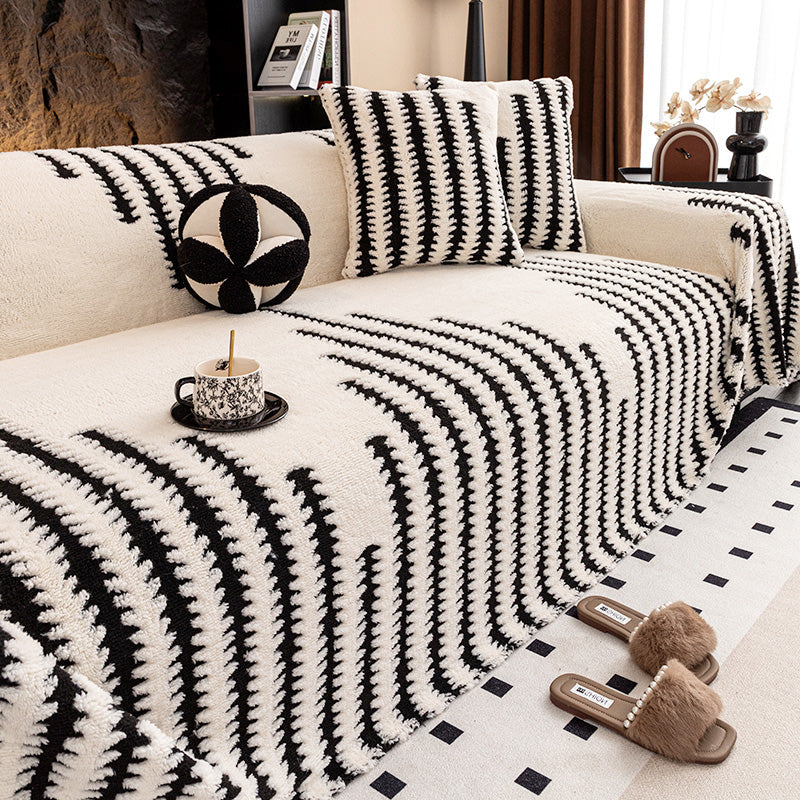 📢📢50% DE RÉDUCTION !!!✨Housse de canapé douce et antidérapante en peluche