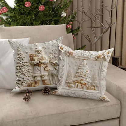 🔥Stock limité disponible 50% de réduction🔥🎅Des idées cadeaux de Noël géniales🎁 Housses de coussin sur le thème de Noël🛋️