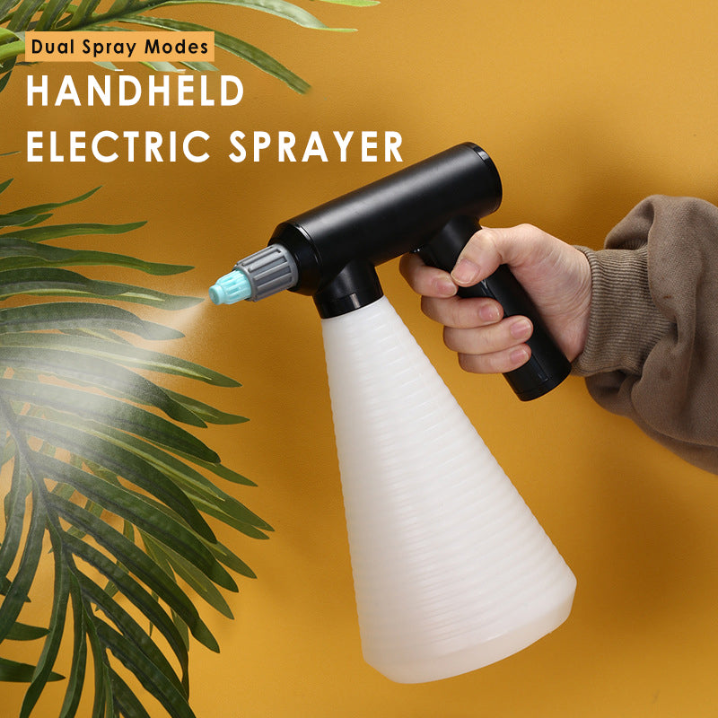 🔋 Pulvérisateur portatif rechargeable | 💧 Brume réglable pour le jardin et le nettoyage