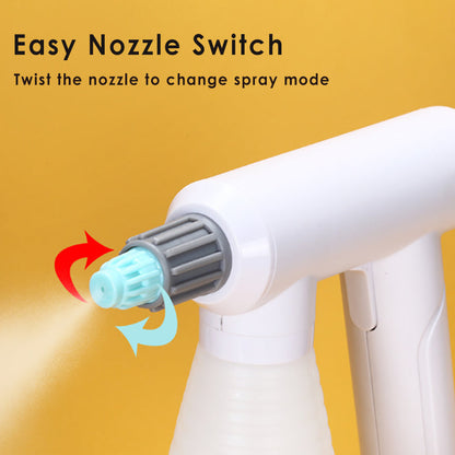 🔋 Pulvérisateur portatif rechargeable | 💧 Brume réglable pour le jardin et le nettoyage