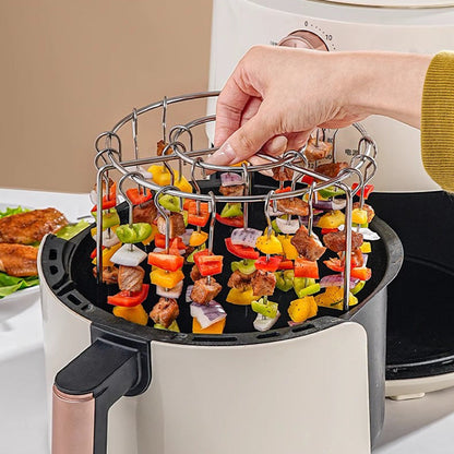 🔥 50% DE RÉDUCTION ! ✨Ensemble de grilles de cuisson multifonction en acier inoxydable 316 pour friteuse à air chaud