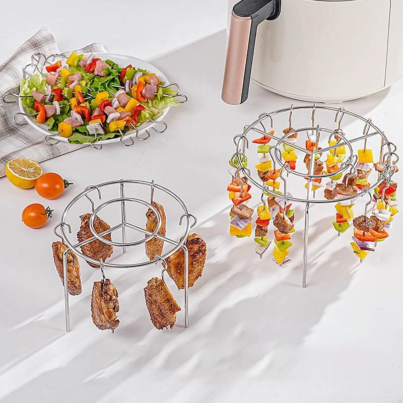 🔥 50% DE RÉDUCTION ! ✨Ensemble de grilles de cuisson multifonction en acier inoxydable 316 pour friteuse à air chaud