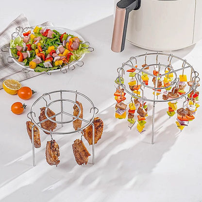 🔥 50% DE RÉDUCTION ! ✨Ensemble de grilles de cuisson multifonction en acier inoxydable 316 pour friteuse à air chaud