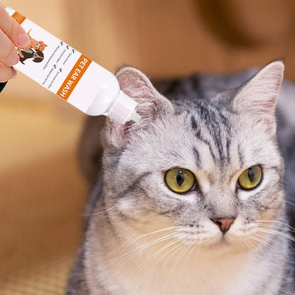 📢📢Achetez-en 2 obtenez-en 1 gratuit🔥🔥Nettoyant pour oreilles pour chiens et chats