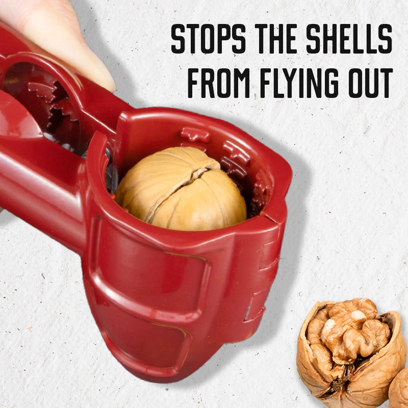 🔥 50% DE RÉDUCTION ! ✨ Casse-Noix Manuel - Aluminium et Acier Inoxydable, Coquille Anti-Projection, Noyau Intact 🥜🔧