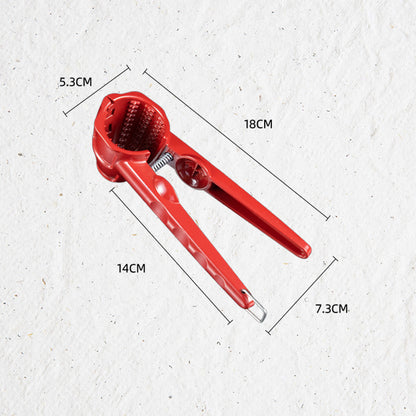 🔥 50% DE RÉDUCTION ! ✨ Casse-Noix Manuel - Aluminium et Acier Inoxydable, Coquille Anti-Projection, Noyau Intact 🥜🔧