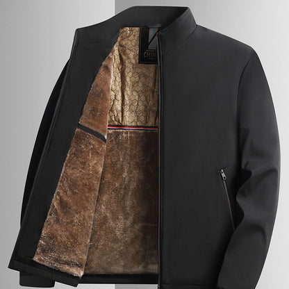 📢📢50% DE RÉDUCTION !!! ✨Veste de travail à col montant et fermeture éclair intégrale pour homme