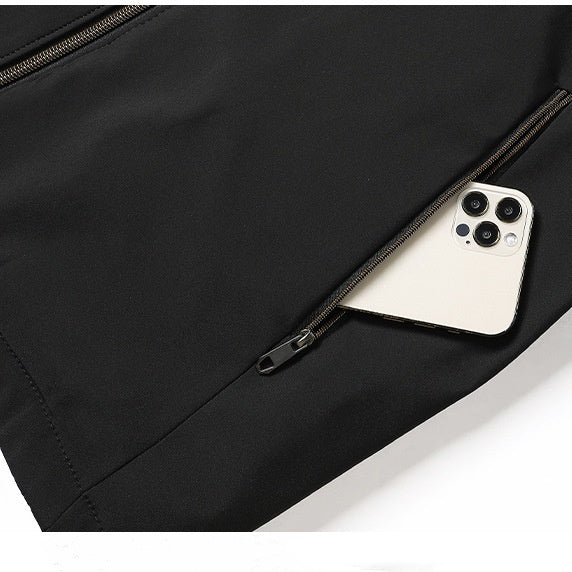📢📢50% DE RÉDUCTION !!! ✨Veste de travail à col montant et fermeture éclair intégrale pour homme