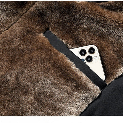 📢📢50% DE RÉDUCTION !!! ✨Veste de travail à col montant et fermeture éclair intégrale pour homme