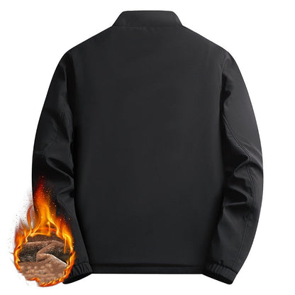 📢📢50% DE RÉDUCTION !!! ✨Veste de travail à col montant et fermeture éclair intégrale pour homme