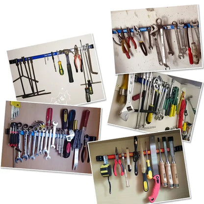 🧲PROMO LIMITÉE 50% DE RÉDUCTION💥Barre Porte-Outils Magnétique 30kg – Puissante, Durable, Organisée✨