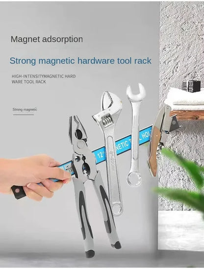 🧲PROMO LIMITÉE 50% DE RÉDUCTION💥Barre Porte-Outils Magnétique 30kg – Puissante, Durable, Organisée✨