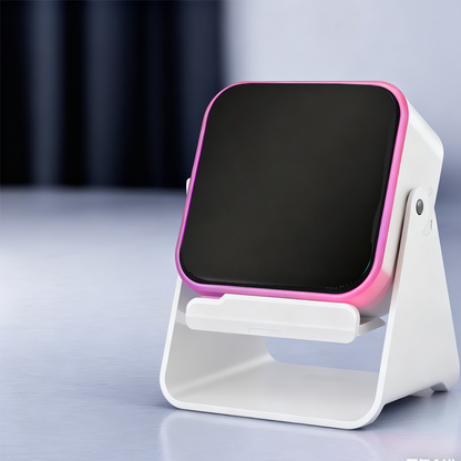 🔥VENTE LIMITÉE 50 % DE RÉDUCTION🔥🎵 Enceinte 5-en-1 avec support téléphone – Son par induction, recharge et lumière d’ambiance, tout en un !