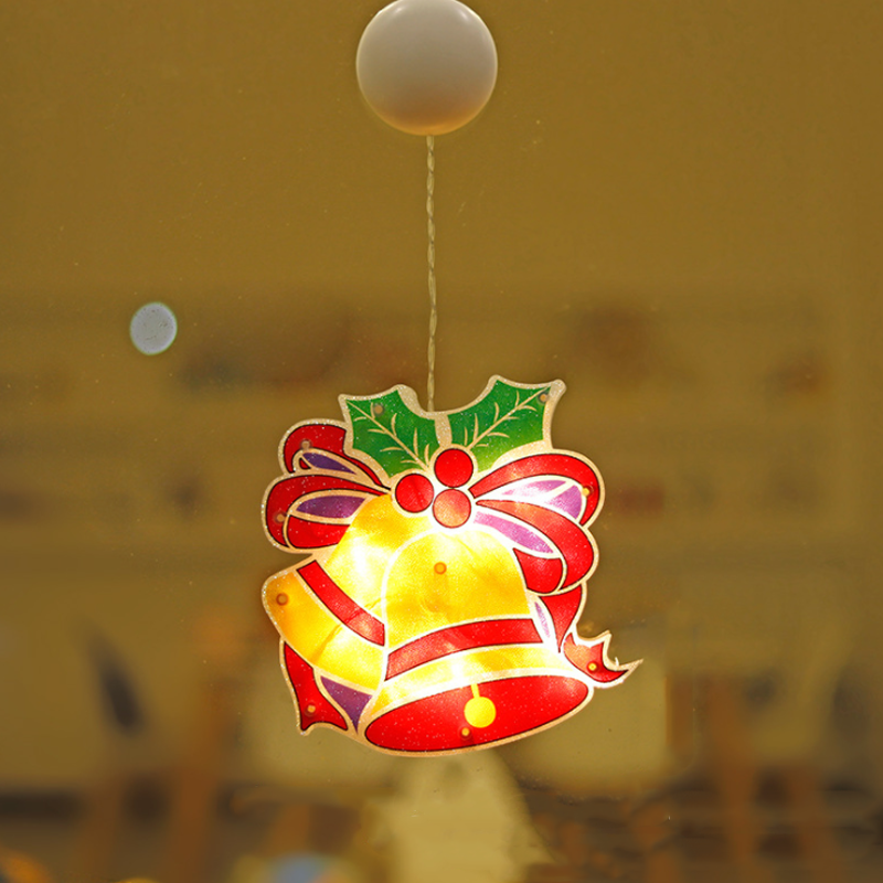 🎄✨ Guirlandes Lumières pour Fenêtre de Noël – Motifs de Noël Variés, Création d'Ambiance Douce & Usages Multiples (Idéales pour Décorations de Noël !)