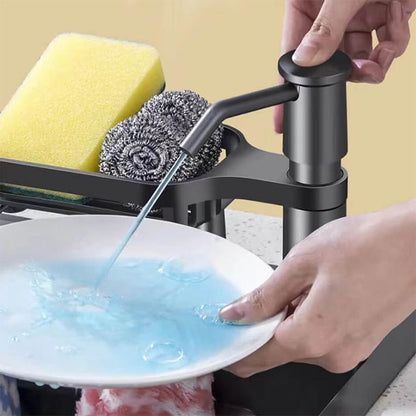Distributeur de Savon Intégré pour Évier de Cuisine - Durable