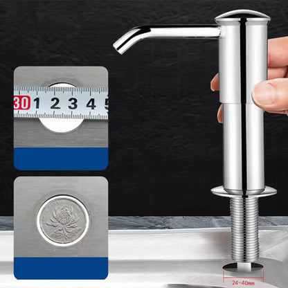 Distributeur de Savon Intégré pour Évier de Cuisine - Durable