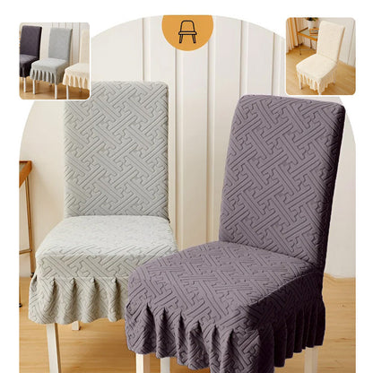 ⏳Offre à durée limitée : 50 % de réduction💥Housse de chaise nouveau style avec coussin jacquard