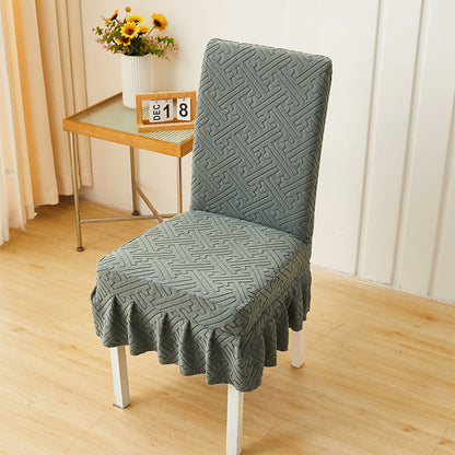 ⏳Offre à durée limitée : 50 % de réduction💥Housse de chaise nouveau style avec coussin jacquard