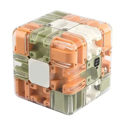 🔥 50% DE RÉDUCTION ! ✨ Cube Labyrinthe 3D à Bille - Double Jeu Éducatif, Développe la Logique Spatiale, Matériau ABS Sécuritaire 🧩⚙️