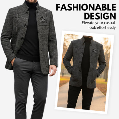 🔥VENTE LIMITÉE 50 % DE RÉDUCTION🔥Veste d’hiver chaude épaisse décontractée pour homme