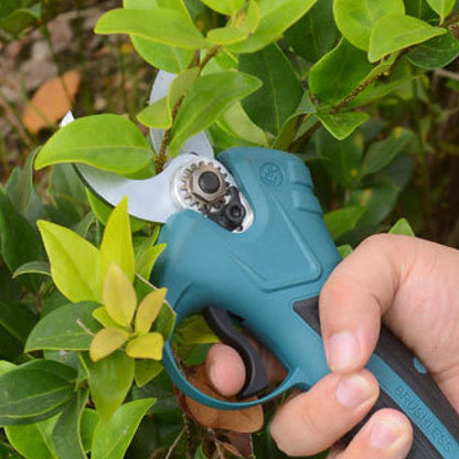 ✂️ Sécateur Électrique : Lame 30mm, 7h d‘autonomie. La puissance pro, sans la fatigue.