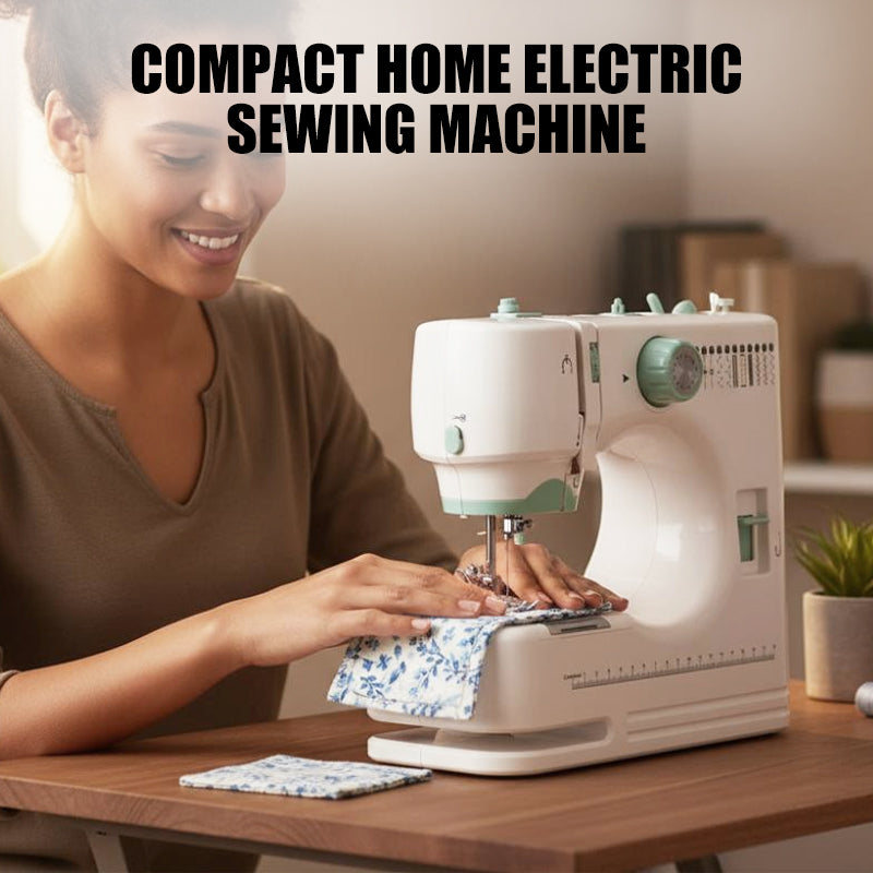 🔥VENTE LIMITÉE 50 % DE RÉDUCTION🔥🧵 Machine à coudre électrique compacte pour usage domestique 💯